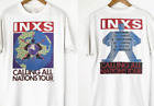 1988 Inxs Calling All Nations Tour Shirt Inxs Japan Tour 1988 Double Sides S-5Xl