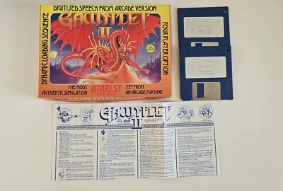 Gauntlet 2 (II)  by US Gold 1985 Atari ST Game Boxed With Instructions - Image 1 of 4