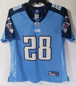 Reebok On Field Tennessee Titans Chris Johnson #28 Jersey Women's Size Medium - Picture 1 of 12