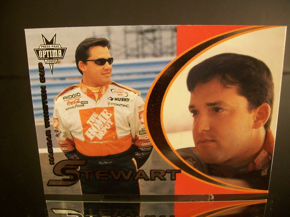 Rare Tony Stewart #20 Home Depot  Press Pass Optima 2000 Card #24 - Image 1 of 1