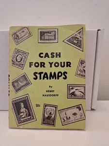Bargeld für Ihre Briefmarken von Henry Hausdorff Kopierrecht 1965. Bindung ist beschädigt - Bild 1 von 4
