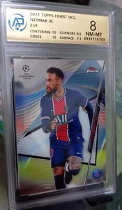 NEYMAR JR. 2021 Topps Finest UEFA Champ's League Soccer card (RPA-8 NM-MT) - Picture 1 of 4