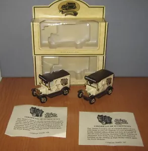 Par de furgonetas Lledo Days Gone DG6 LP6761 modelo T Ford Stokes variaciones básicas - Imagen 1 de 2