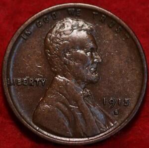1915-S San Francisco Mint Copper Lincoln Wheat Cent