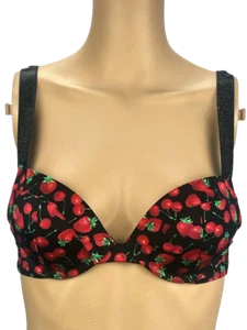 VICTORIA'S SECRET SHINE STRAP SEXY TEE PUSH-UP BIKINI SWIM TOP ADD ONE CUP NWT - Picture 1 of 17