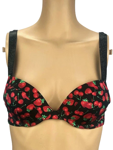 VICTORIA'S SECRET SHINE STRAP SEXY CAMISETA PUSH-UP BIKINI BAÑADOR TOP AÑADIR UNA TAZA NUEVO CON ETIQUETAS Foto 1 de 1