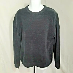Alan Flusser dunkelblauer Pullover super weich langarm Herren Gr. XL - Bild 1 von 8