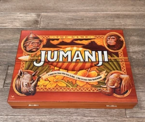 Jumanji The Game Real Wooden Box Edition of the Classic Adventure Board Game - Picture 1 of 5