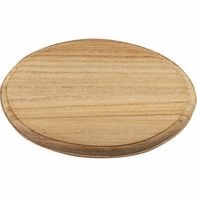 Holz Tür Schild Tafel DIY Brandmalerei Gravur Farbe Oval Uni Personalisieren - Bild 1 von 3