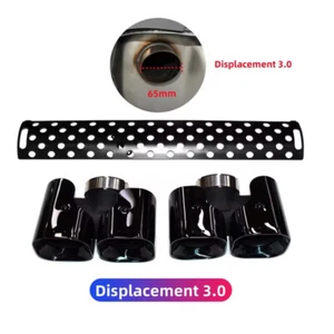 Khan Look Exhause Tips 3pcs for Defender 110 130 90 2020-2024 3-litre Only - Picture 1 of 12