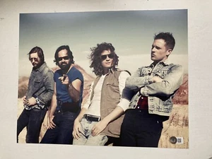 Ronnie Vannucci Jr Autographed Signed 11x14 Photo The Killers Beckett BAS - Picture 1 of 2