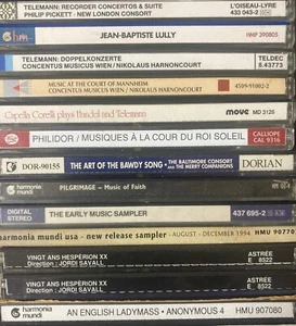 Bulk lot of Classical CDs (EARLY MUSIC) As Pictured F04 - Picture 1 of 2
