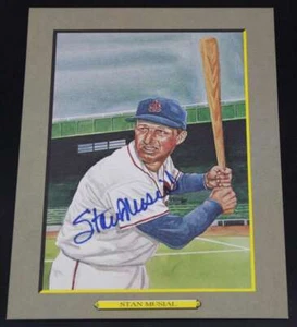 Stan Musial Signed Perez Steele Great Moments Cardinals Autograph D13147 - Picture 1 of 3