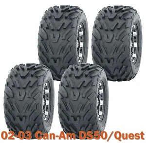 2002-2003 Can-Am DS50/Quest ATV complete Set of tires 16x8-7 4PR - Picture 1 of 1