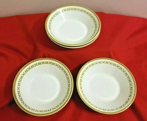 Syracuse China Syralite Honey Comb 4 3/4" Berry Bowl Restaurant Ware Set Of 4 - Picture 1 of 6