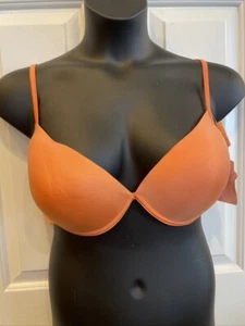 Jolie Intimates Orange Bra Padded with Underwire Size 42D - Picture 1 of 12