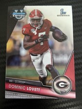 2023 1st Bowman U Chrome DOMINIC LOVETT Football Card 64 Georgia 