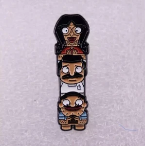 Bob's Burgers Totem Pole Linda, Bob, And Teddy  1.5” NEW - Picture 1 of 3