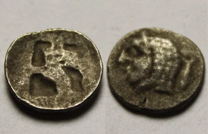 Rare genuine Ancient Greek coin Kyzikos, Mysia 450-330BC Aphrodite/incuse square - Picture 1 of 4