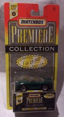 MJ7 Matchbox Premiere - 1995 Clase Mundial 4 - Mitsubishi Spyder - Verde Oscuro Foto 1 de 3