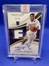 Jamal Murray 2016 Panini Immaculate Collegiate /99 Auto Patch Rookie RC SP Rare