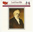 1995 Atlas, Civil War Cards, #97.01 Land-Grant Bills, President Buchanan