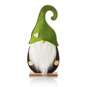 Deko Wichtel Finn Filz Holz Materialmix Winter Weihnachten XXL 50 cm B-WARE - Bild 1 von 1