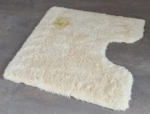 Bambou Natur WC-Vorleger mit Ausschnitt 55x55cm. Florhöhe:30mm. - Bild 1 von 7
