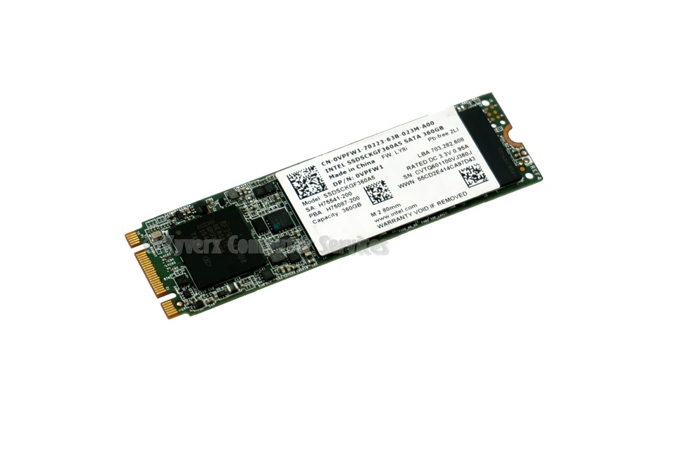 VPFW1 SSDSCKGF360A5 GENUINE DELL SSD 360GB 7490 P115G (GRADE A)(CA24) - Image 1 of 2