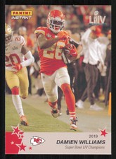 2020 Panini Instant Chiefs 2019 Super Bowl LIV Champions #35 Damien Williams
