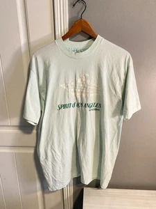VTG Spirit of Los Angeles Shirt Worldport Shirt Men Size XL 46-48 Oil Tanker 80s - Picture 1 of 9