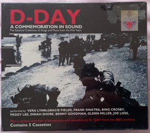 D-DAY  A Commemoration In Sound (5 audio cassette box set) - [brand new-sealed] - Picture 1 of 3