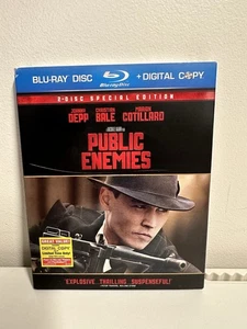 Public Enemies (Blu-ray Disc, 2009, 2-Disc Set, Special Edition Sealed NEW - Picture 1 of 2