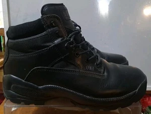 5.11 511 ATAC Mens Black Leather Tactical Boots Size 46 EU / USA Size 12 - Picture 1 of 10