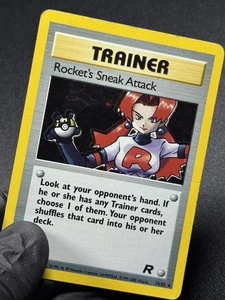 Rocket's Sneak Attack 16/82 Team Rocket Holo - Picture 1 of 3