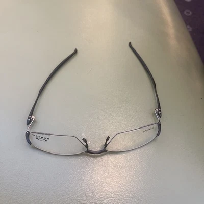 Gafas Oakley Lizard semi sin montura OX 5113-0156 negro satinado titanio 56 mm con estuche Foto 1 de 4