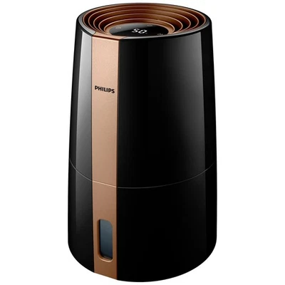 Philips 3000er Serie  HU3918/10  Luftbefeuchter 1 St. Schwarz, Kupfer - Bild 1 von 4