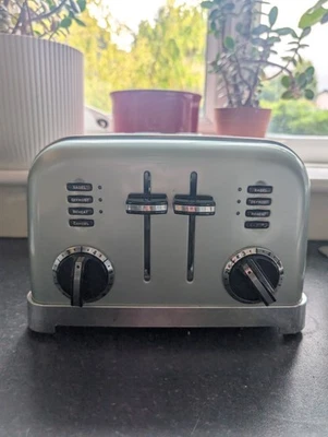 Cuisinart CPT180GU 4-Slice Stainless Steel Toaster Light Pistachio - PARTS ONLY - image 1 of 4