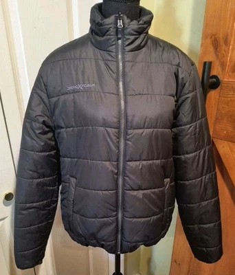 ZeroXposur Boarding Co. Chaqueta Hombre Talla S Negro Puffer Cremallera Completa Abrigo de Invierno Foto 1 de 4