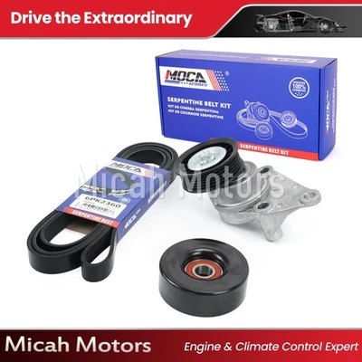 Serpentine Belt Component Kit for Chevrolet Avalanche 1500 Silverado Tahoe GMC  - Image 1 of 4