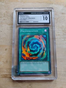 Yu-Gi-Oh! TCG Polymerization LOB-EN059 LOB Reprint CGC 10 - Picture 1 of 1