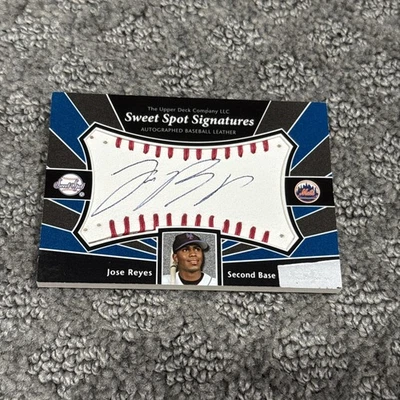 Autógrafo de béisbol José Reyes 2004 Sweet Spot Foto 1 de 4
