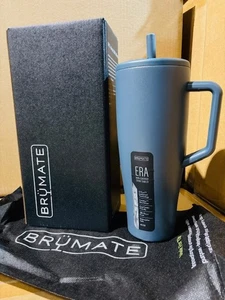 Vaso BrüMate Era 40 oz con mango y pajita AZUL ANOCHECER - Imagen 1 de 3