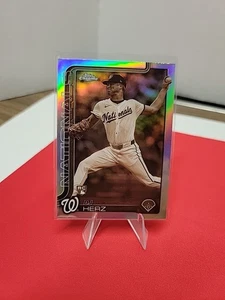 DJ Herz 2025 Topps Chrome Sepia Refractor Rookie - Picture 1 of 2
