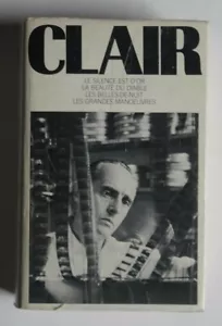 R30272 Rene Clair - FOUR SCREENPLAYS (English) 1970 Le silence est d'or. La bea - Picture 1 of 3