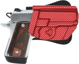 Amberide Outside Waistband Holster Fit: Kimber Micro 9mm Pistol - Picture 1 of 25