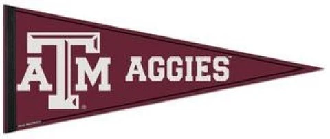 Texas A&M Aggies Pennant Sleeve College SEC Full Size 30" USA BGS Cover