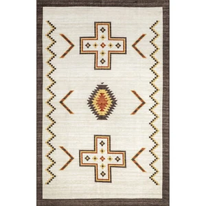 nuLOOM Colbie Tribal Machine Washable Area Rug - Picture 1 of 9