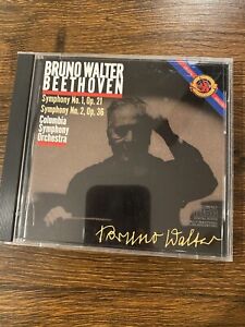 Bruno Walter, Columbia Symphony Orchestra / Beethoven Symp 1 Op 21/ Symp 2 Op 36
