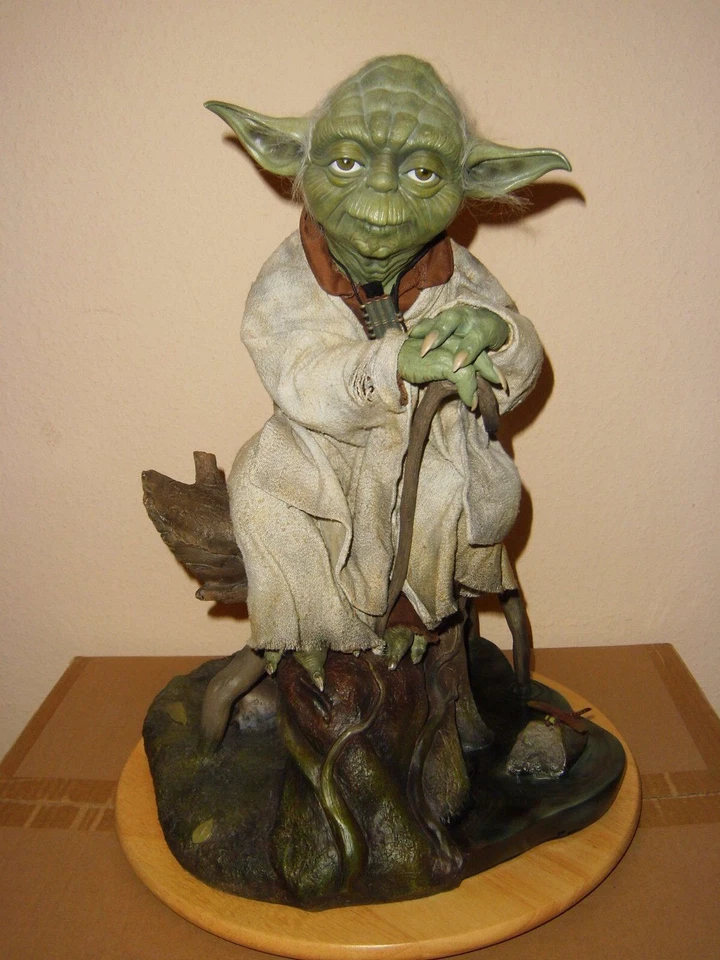 Sideshow Star Wars Yoda Legendary scale 1:2 Statue ESB Darth Vader Skywalker ANH - Bild 1 von 1
